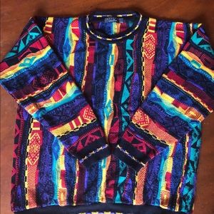 Men’s vintage Coogi style protegé sweater